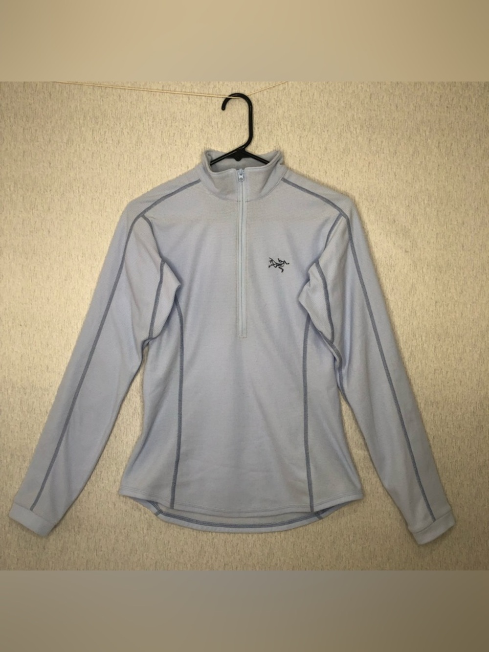 Arc'teryx Delta LT Half Zip Women’s S Performance Top Polartec Waffle Knit